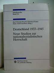 Deutschland 1933-1945 : neue Studien zur nationalsozialistischen Herrschaft
