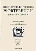 Historisch-kritisches Wörterbuch des Marxismus ; Imperium bis Justiz : Bd. 6/II