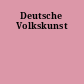 Deutsche Volkskunst