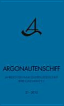 Argonautenschiff : Jahrbuch der Anna-Seghers-Gesellschaft Berlin und Mainz e.V. (Jahrg. 2012, 2014/15, 2016, 2017, 2018,