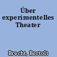 Über experimentelles Theater