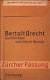 Geschichten vom Herrn Keuner : Zürcher Fassung / Bertolt Brecht. Hrsg. von Erdmut Wizisla. - 1. Aufl. -