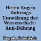 Herrn Eugen Dührings Umwälzung der Wissenschaft : Anti-Dühring