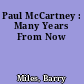 Paul McCartney : Many Years From Now