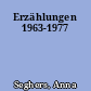 Erzählungen 1963-1977